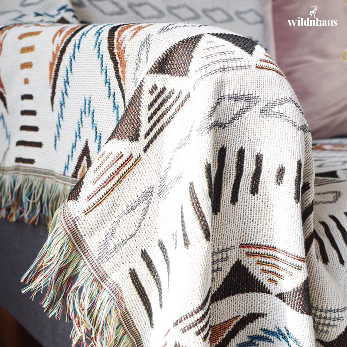 VIDAR Nordic Plaid Blanket