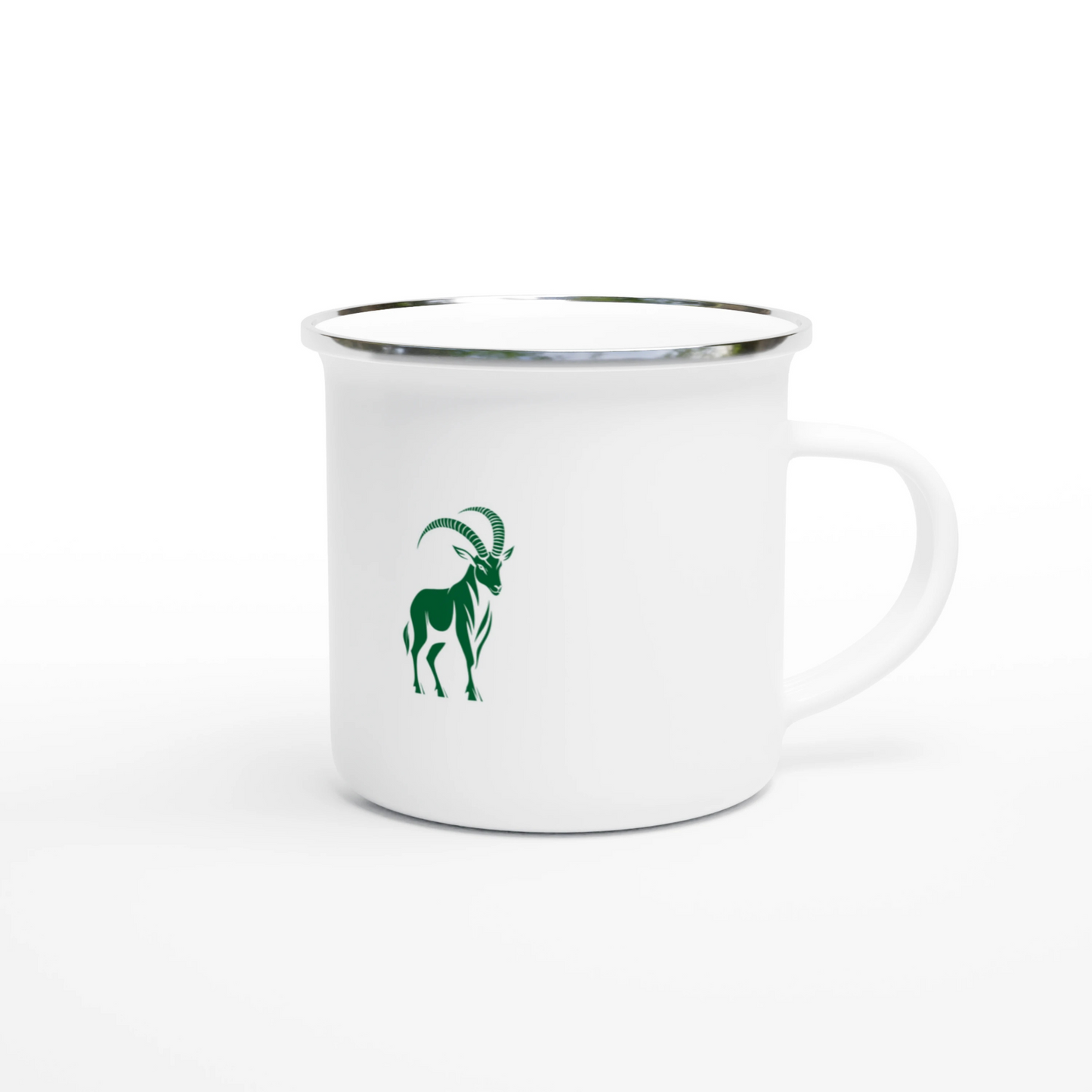 Enamel Mug - Ibex Goat Icon Design