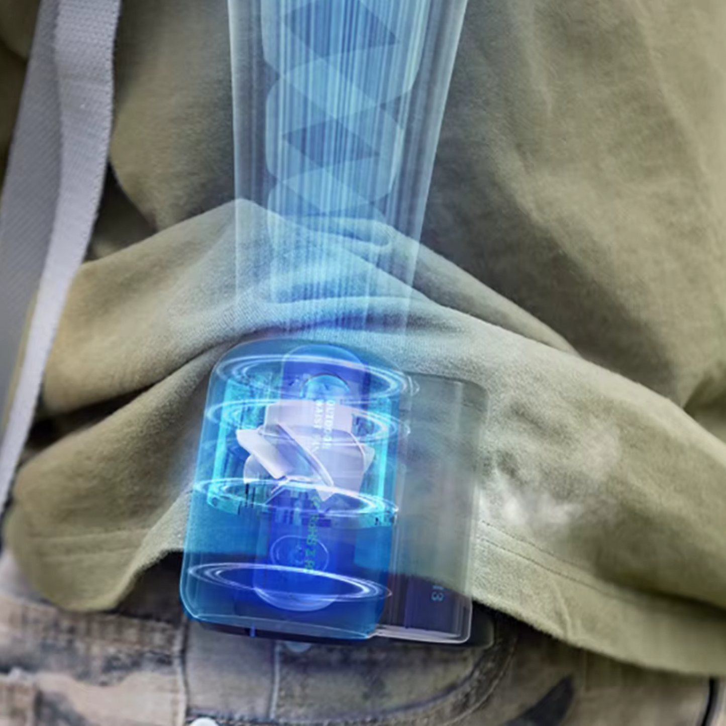 Wearable High-Speed Fan