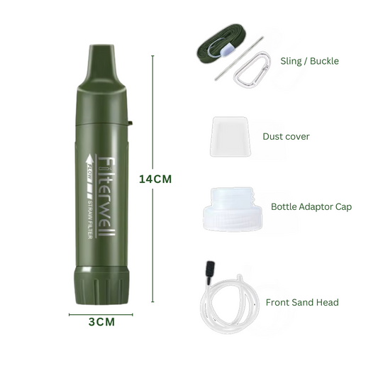 Portable Water Filter & Purifier