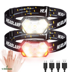 Ultra-Bright 2000 Lumen Headlamp