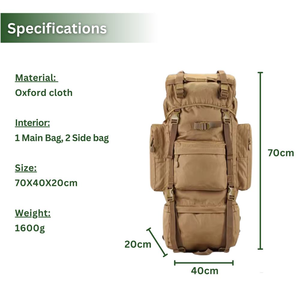 ROAMR - 70L Waterproof Backpack
