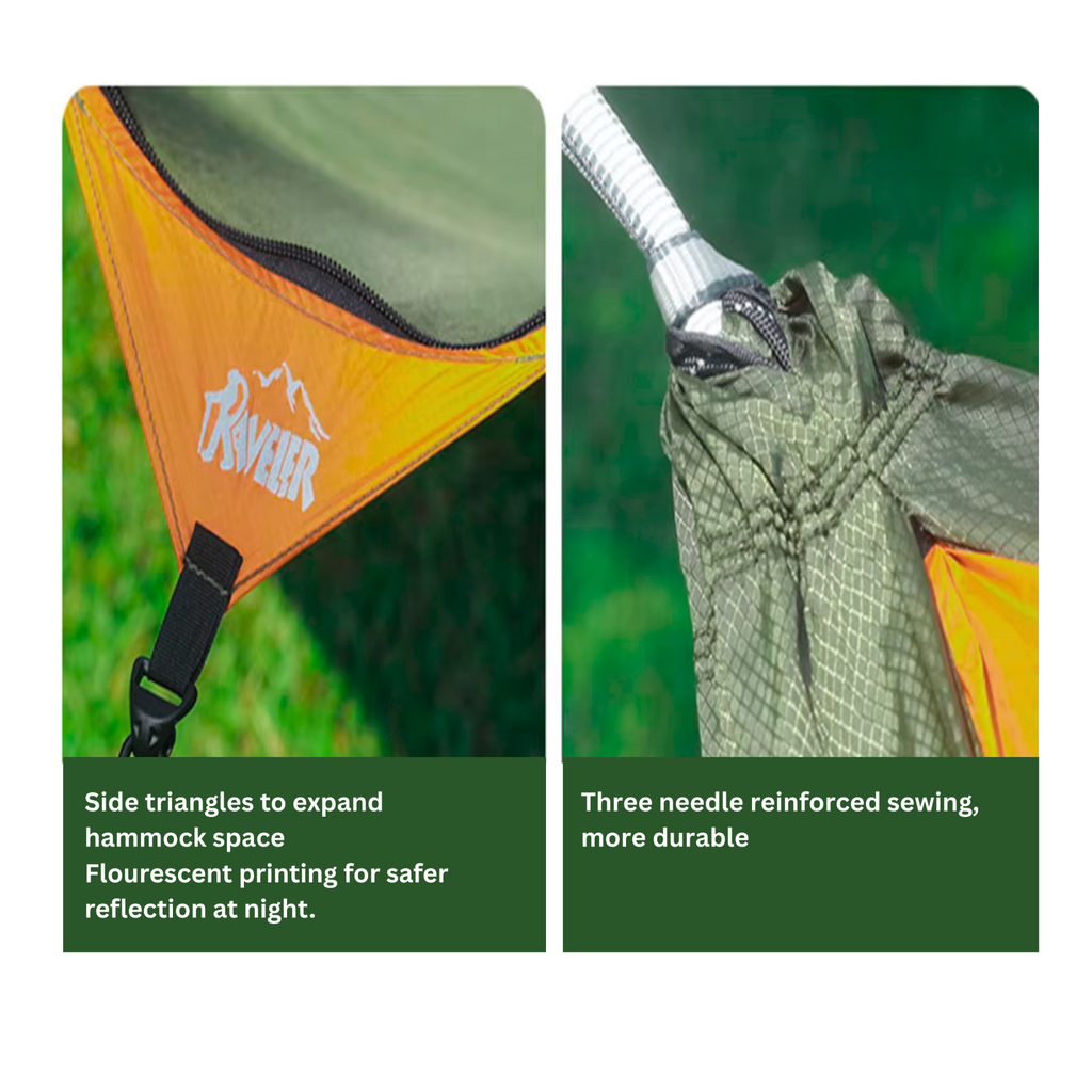 SVALA Camping Hammock With Bug Net