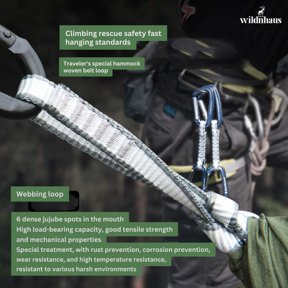 SVALA Camping Hammock With Bug Net