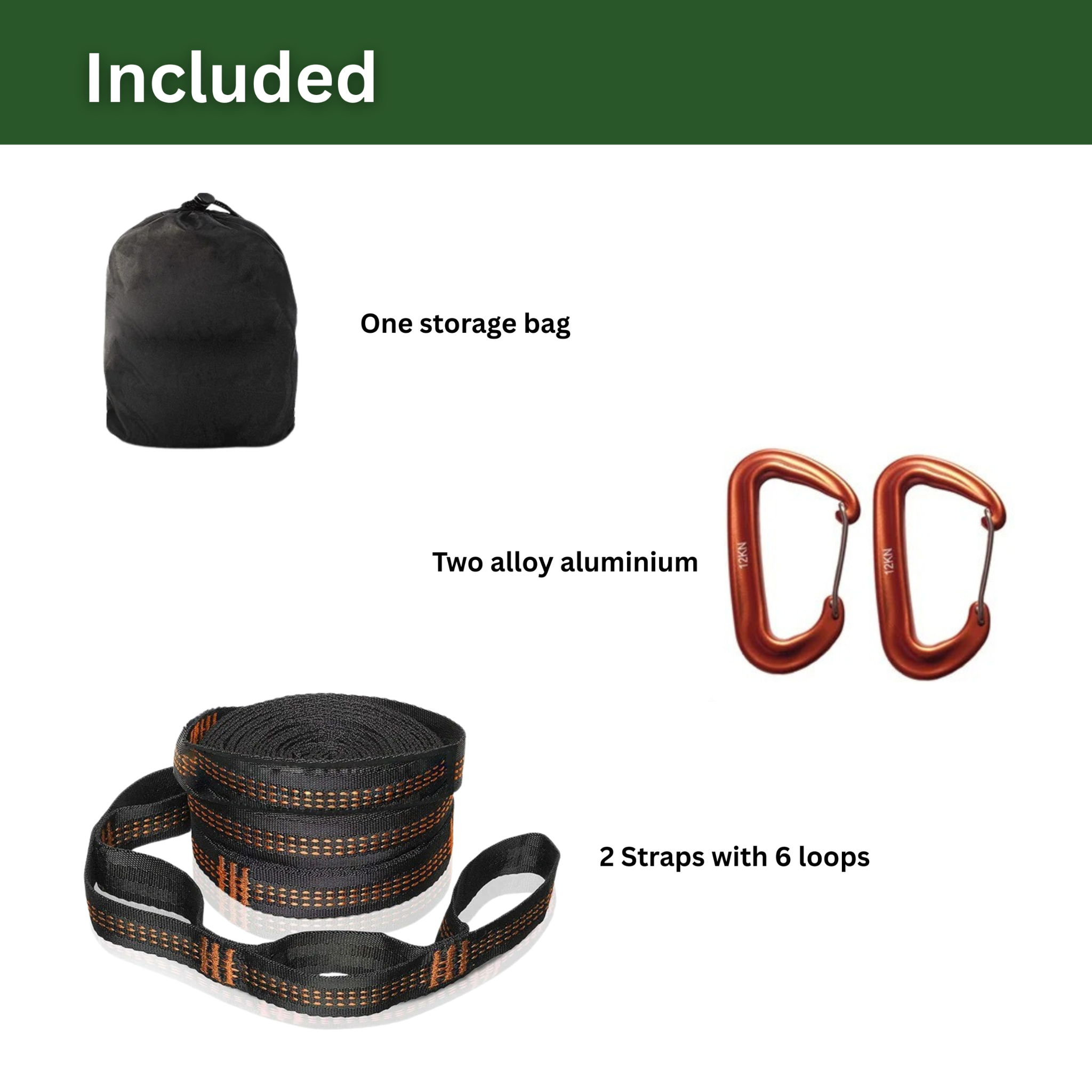 Hammock strap kit
