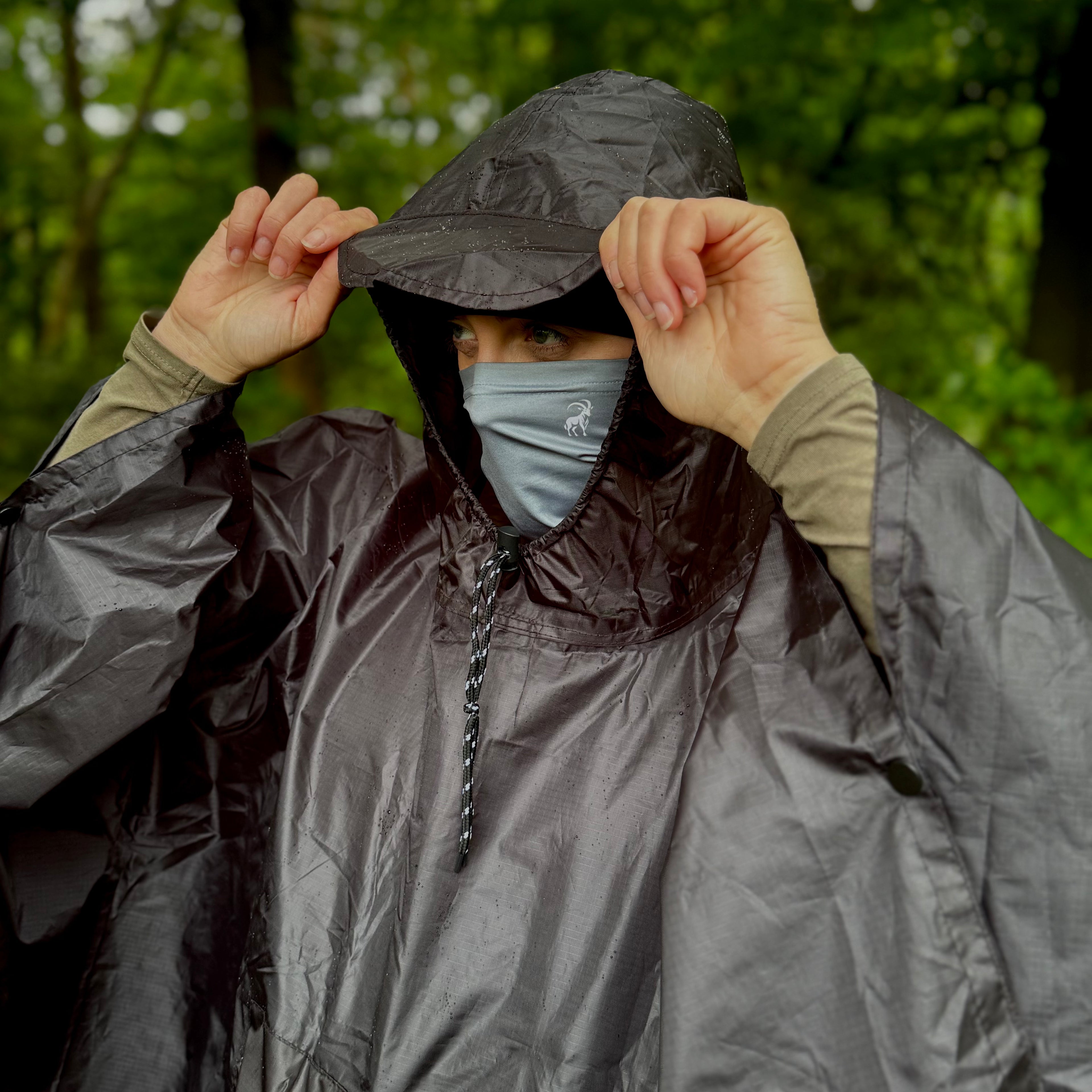 3-in-1 Outdoor Military Raincoat