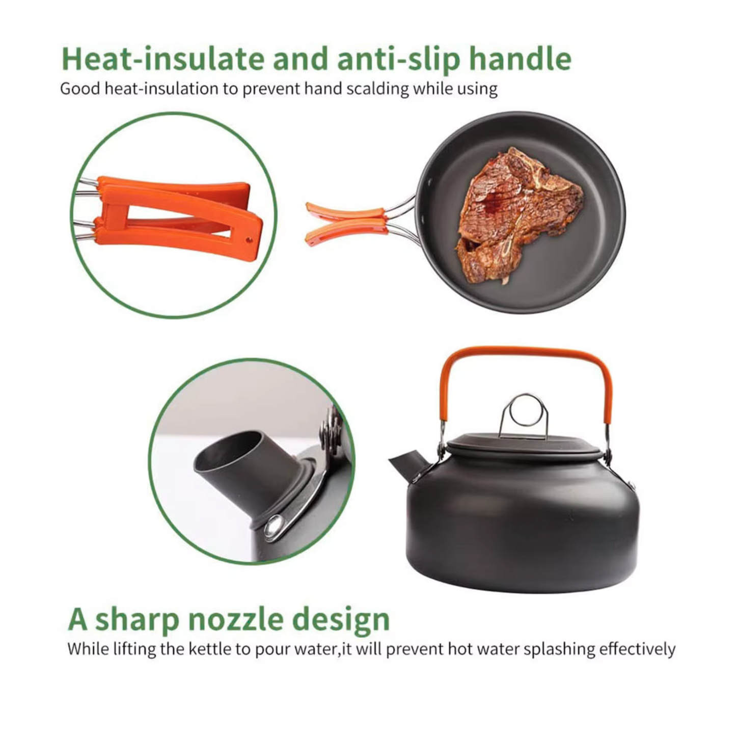 Lightweight Camping Cooking Set