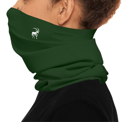 Ibex Emblem Lightweight Neck Gaiter - Forest Green