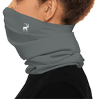 Ibex Emblem Lightweight Neck Gaiter - Smoke Grey