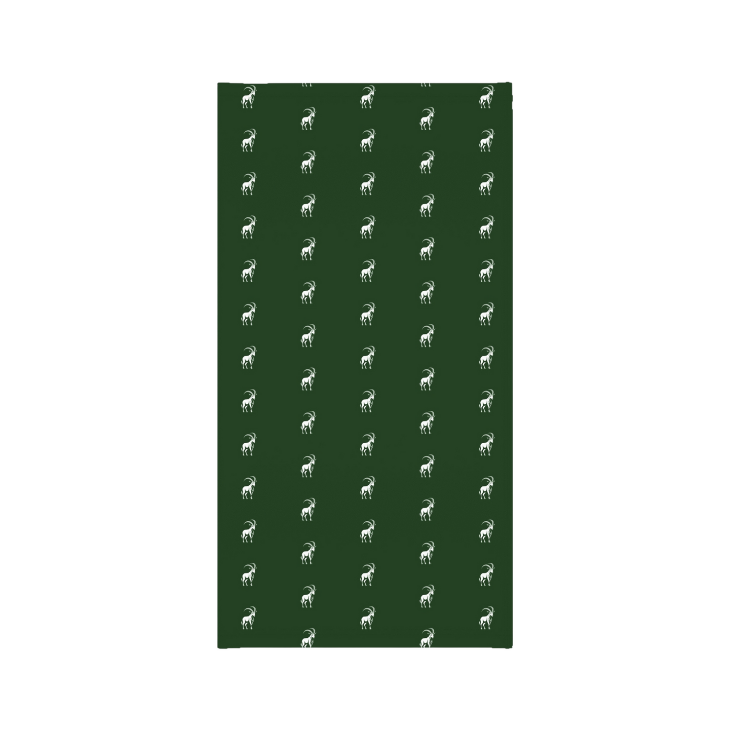 Ibex Pattern Lightweight Neck Gaiter - Forest Green
