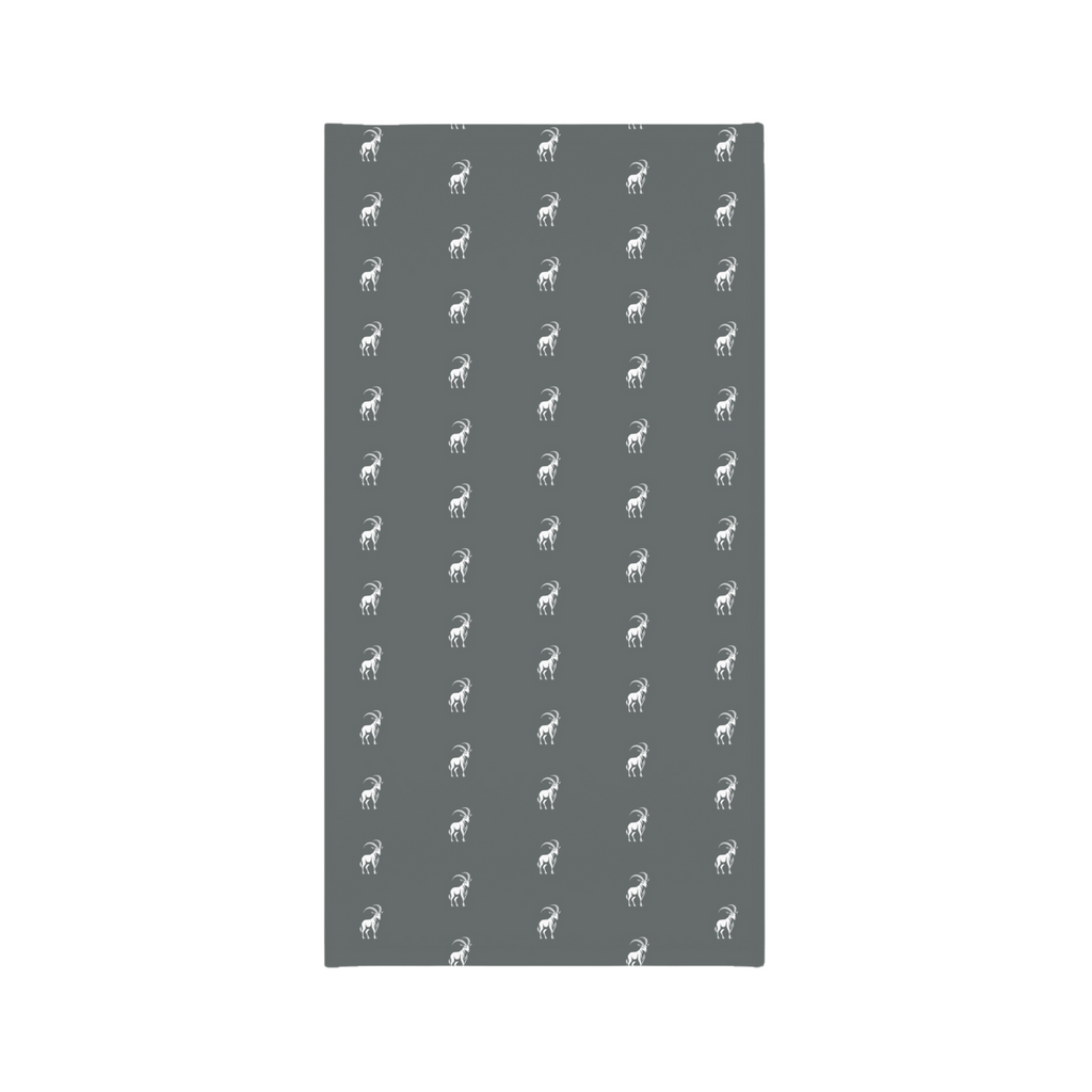 Ibex Pattern Lightweight Neck Gaiter - Smoke Grey