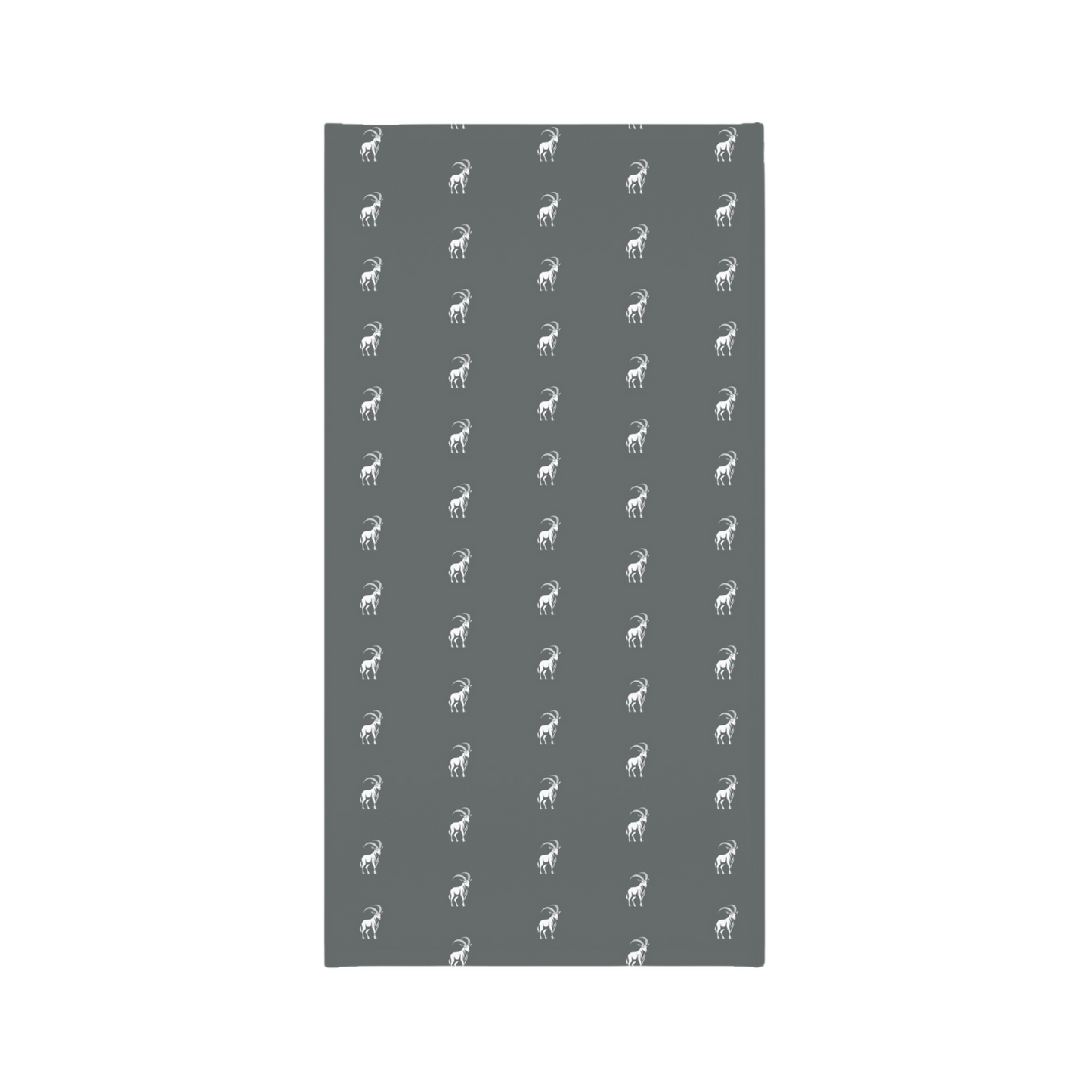 Ibex Pattern Lightweight Neck Gaiter - Smoke Grey
