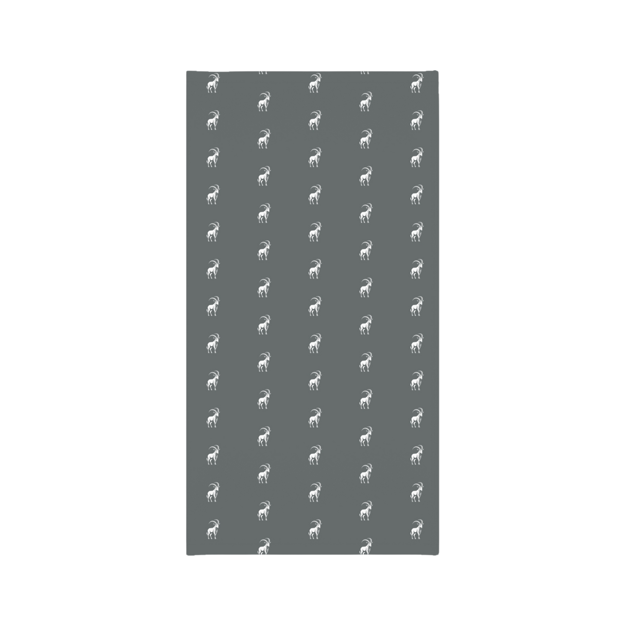 Ibex Pattern Lightweight Neck Gaiter - Smoke Grey