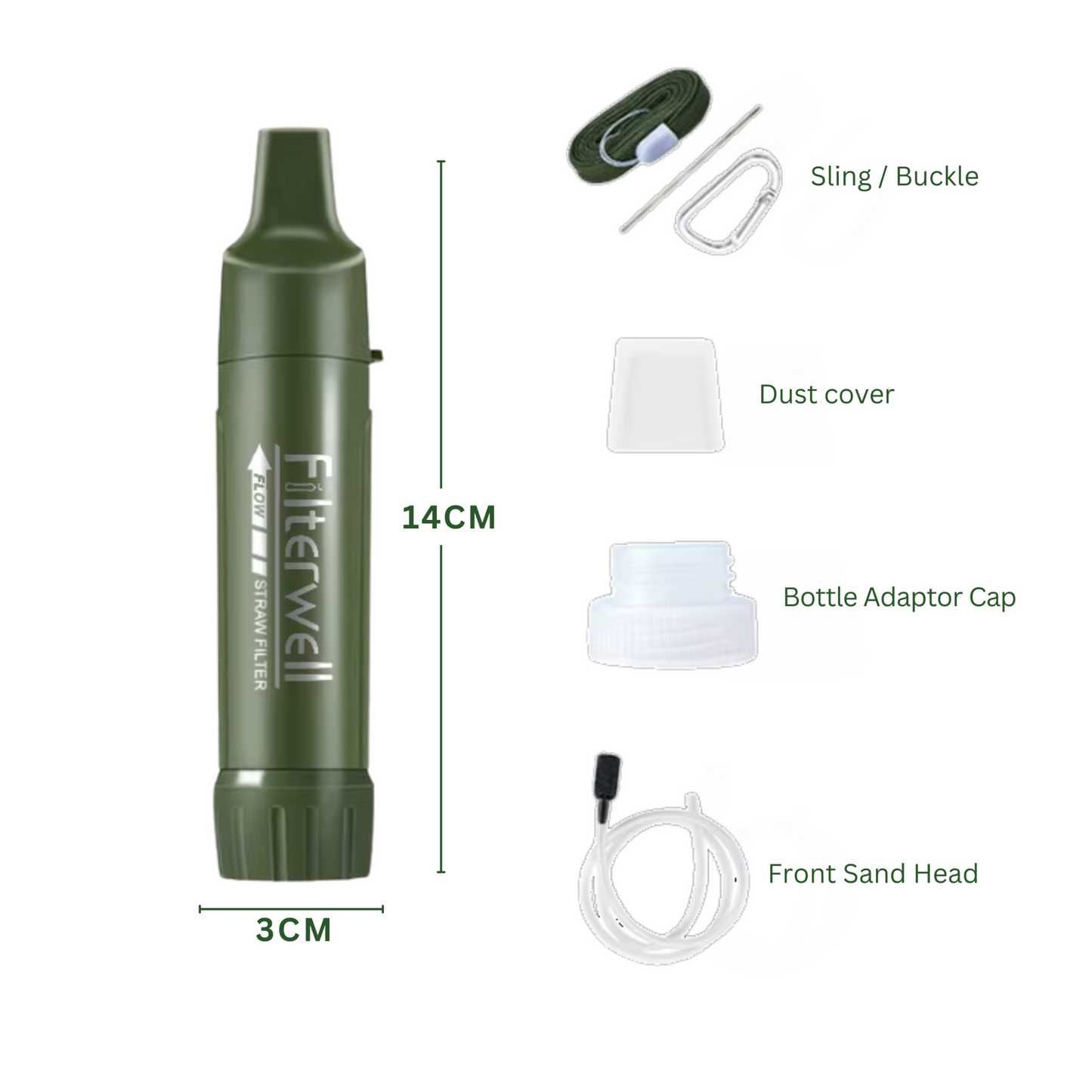 Portable Water Filter & Purifier