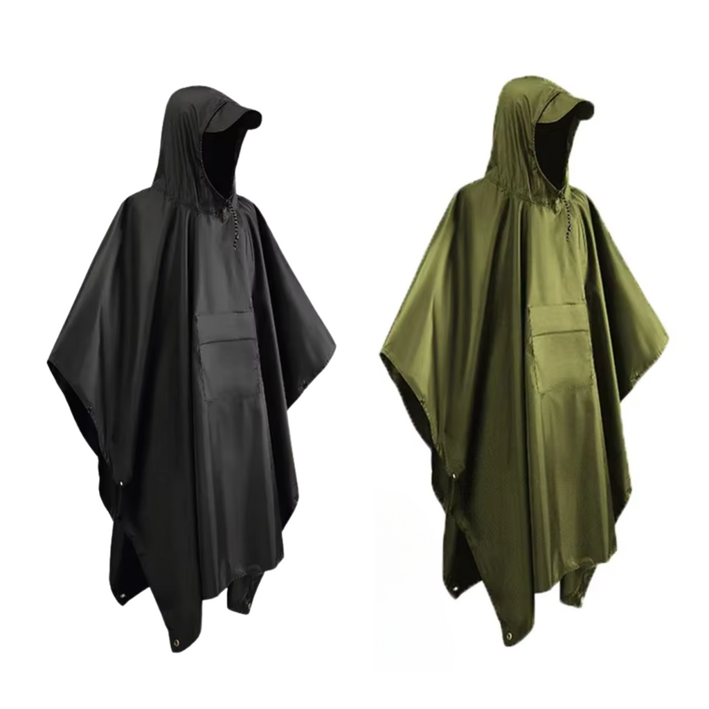 3-in-1 Outdoor Military Raincoat