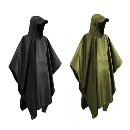 3-in-1 Outdoor Military Raincoat