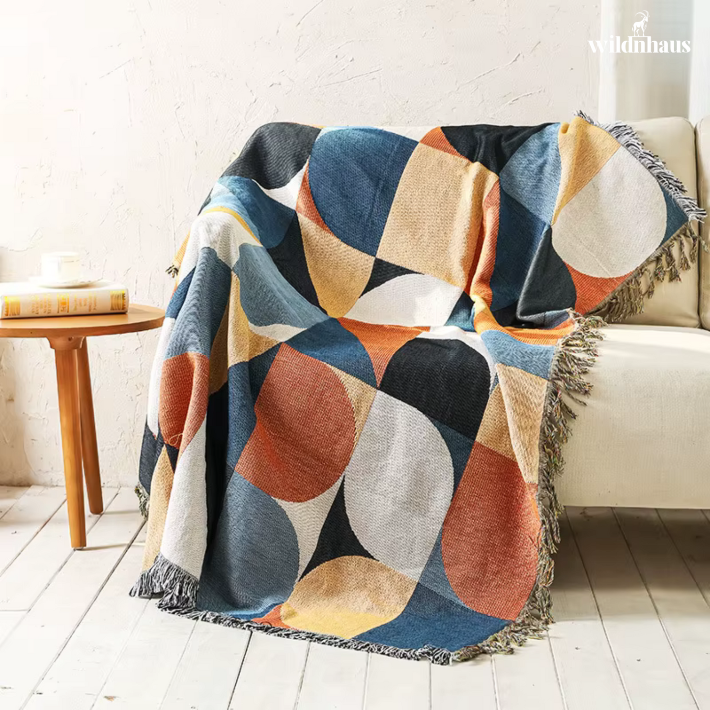 ASTRID Nordic Plaid Blanket