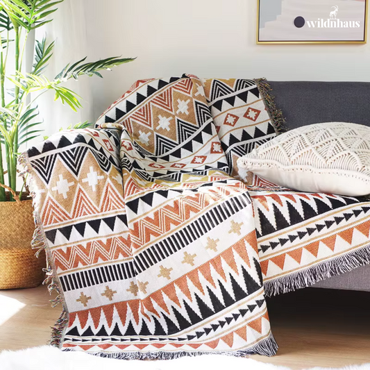 BJORN Nordic Plaid Blanket