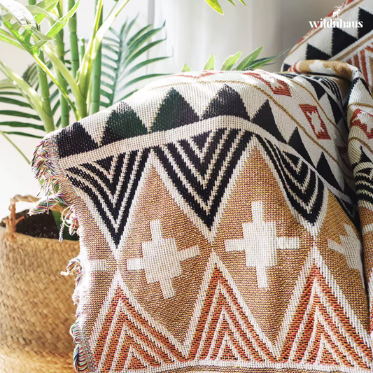 BJORN Nordic Plaid Blanket
