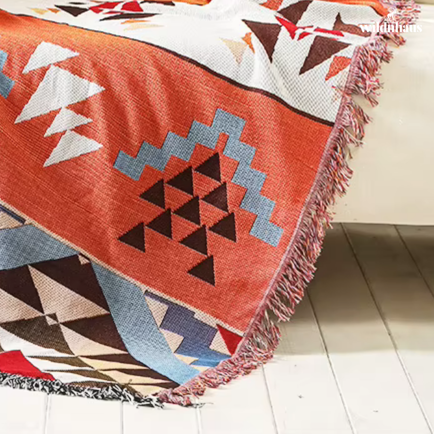 FREYA Nordic Plaid Blanket