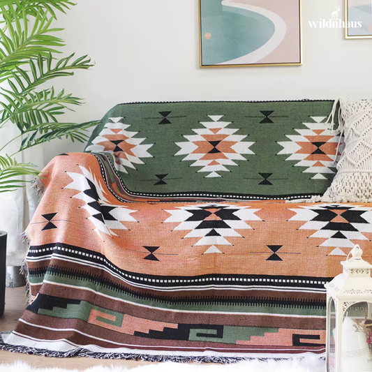 SIGRUN Nordic Plaid Blanket