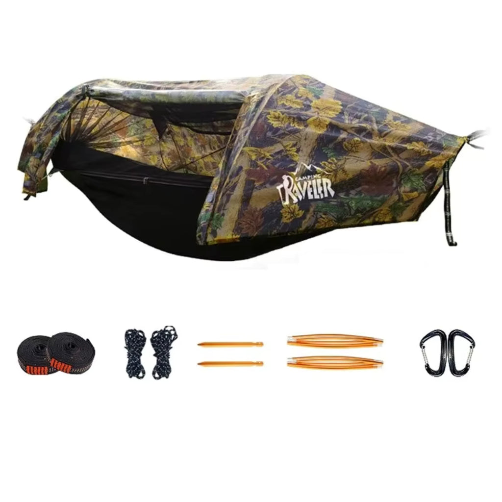 FJELL Tunnel Suspended Tent with Mosquito Net and Rainfly