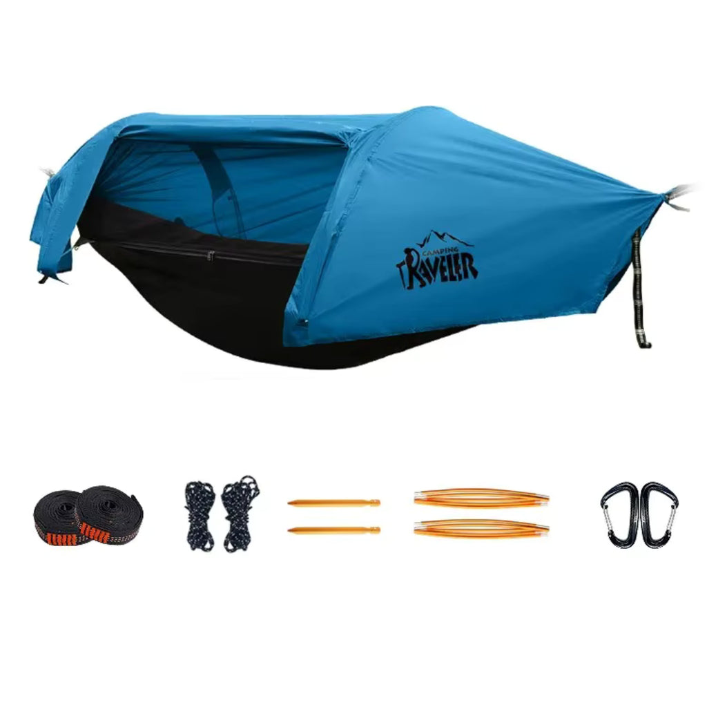 FJELL Tunnel Suspended Tent with Mosquito Net and Rainfly