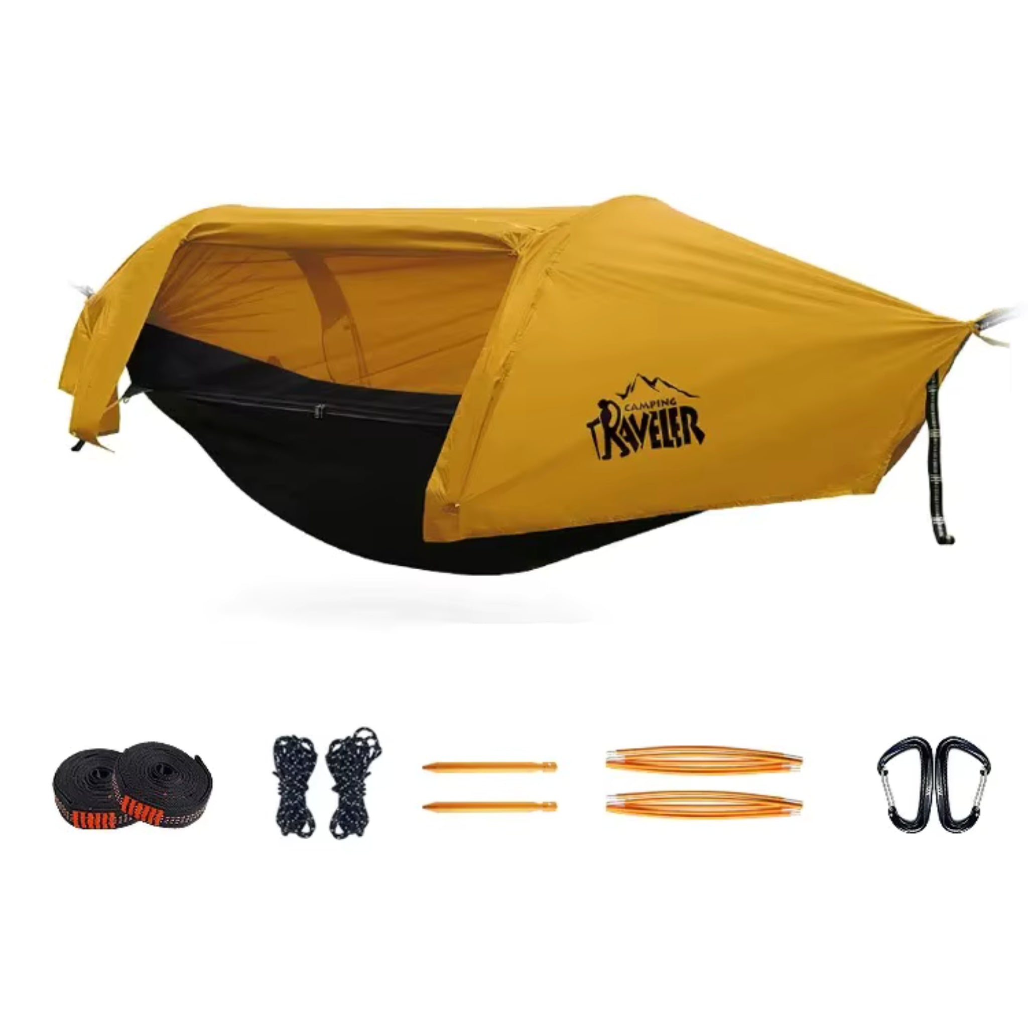 FJELL Tunnel Suspended Tent with Mosquito Net and Rainfly